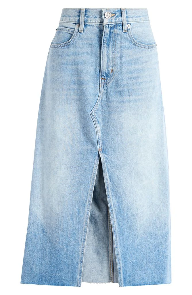 SLVRLAKE Cotton Denim Midi Skirt 5