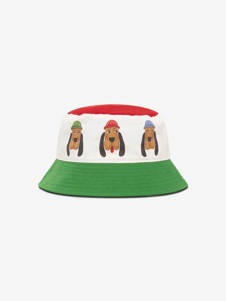 Mini Rodini Mini Rodini Kids Bloodhound Bucket Hat in Multicolour 1