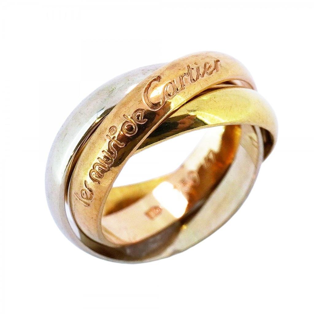 Cartier pink gold (18K) gold (18K) yellow gold (18K) Band Ring (Pre-Owned)