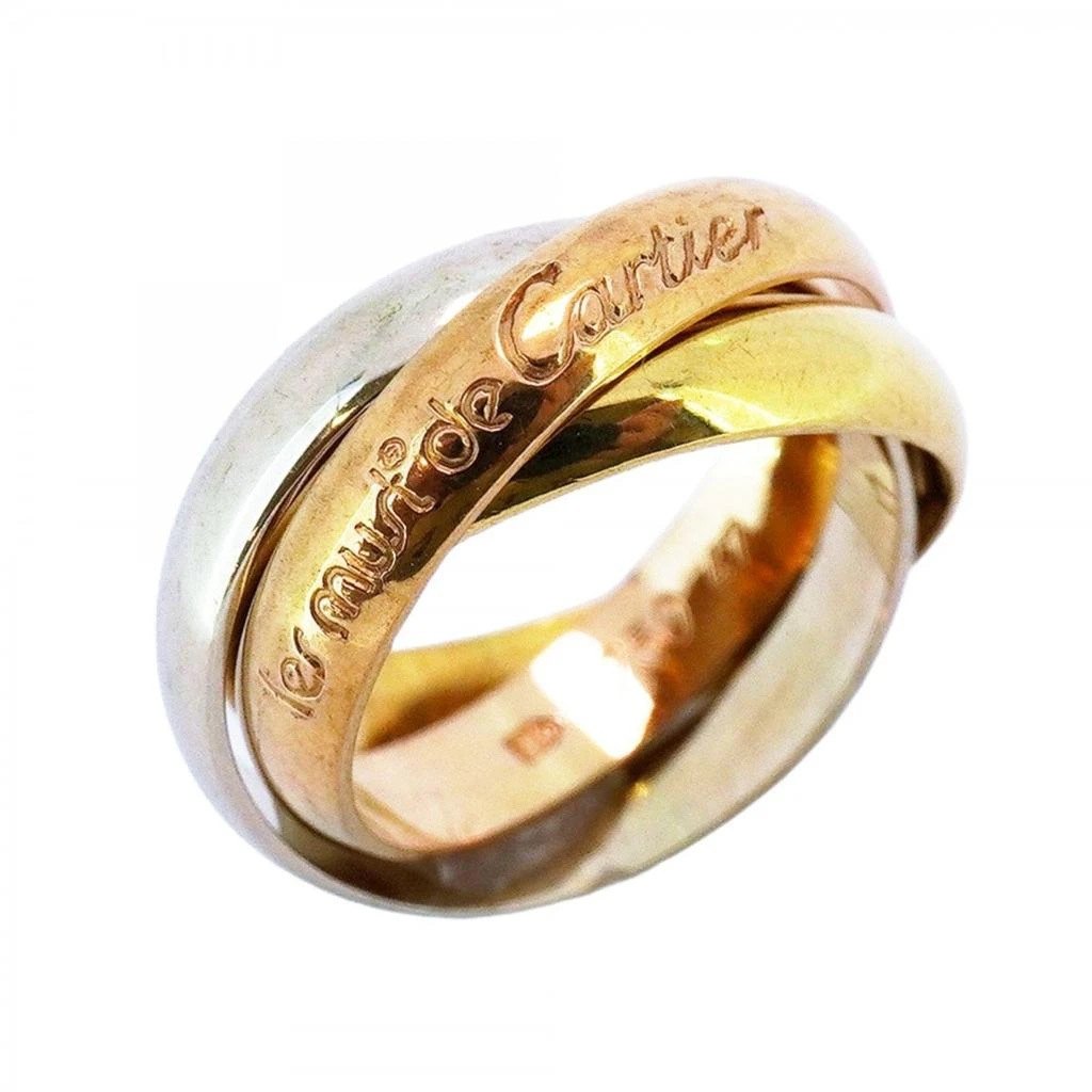 Cartier pink gold (18K) gold (18K) yellow gold (18K) Band Ring (Pre-Owned) 1