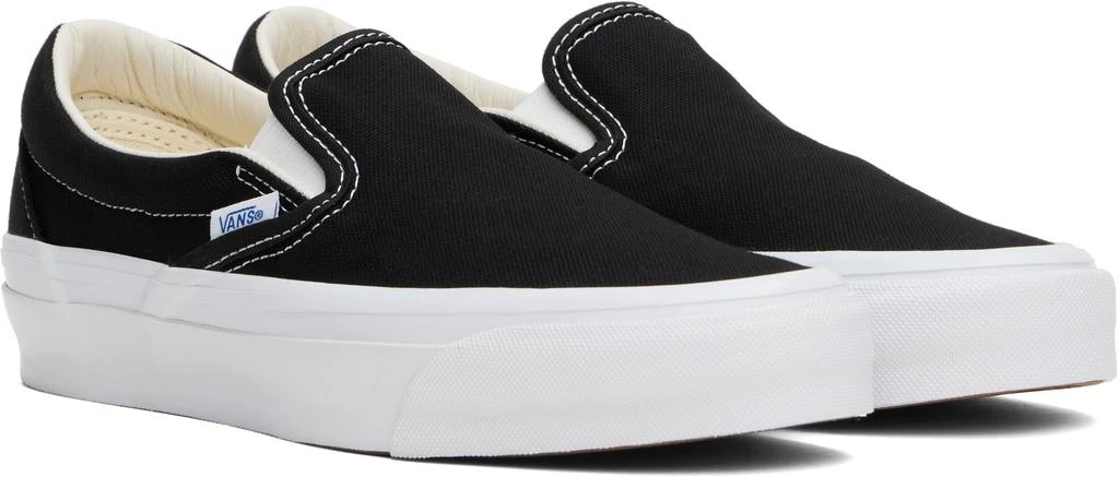 Vans Black Premium Slip-On 98 Sneakers 4