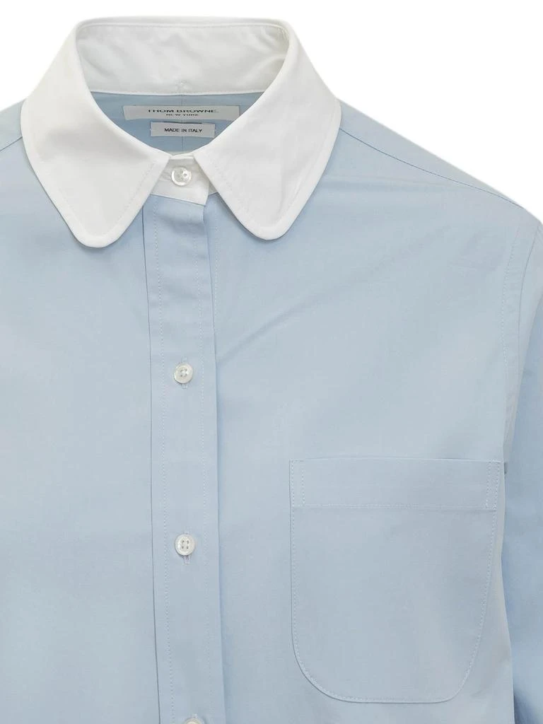 Thom Browne Thom Browne Twist Detailed Button-Up Shirt 3