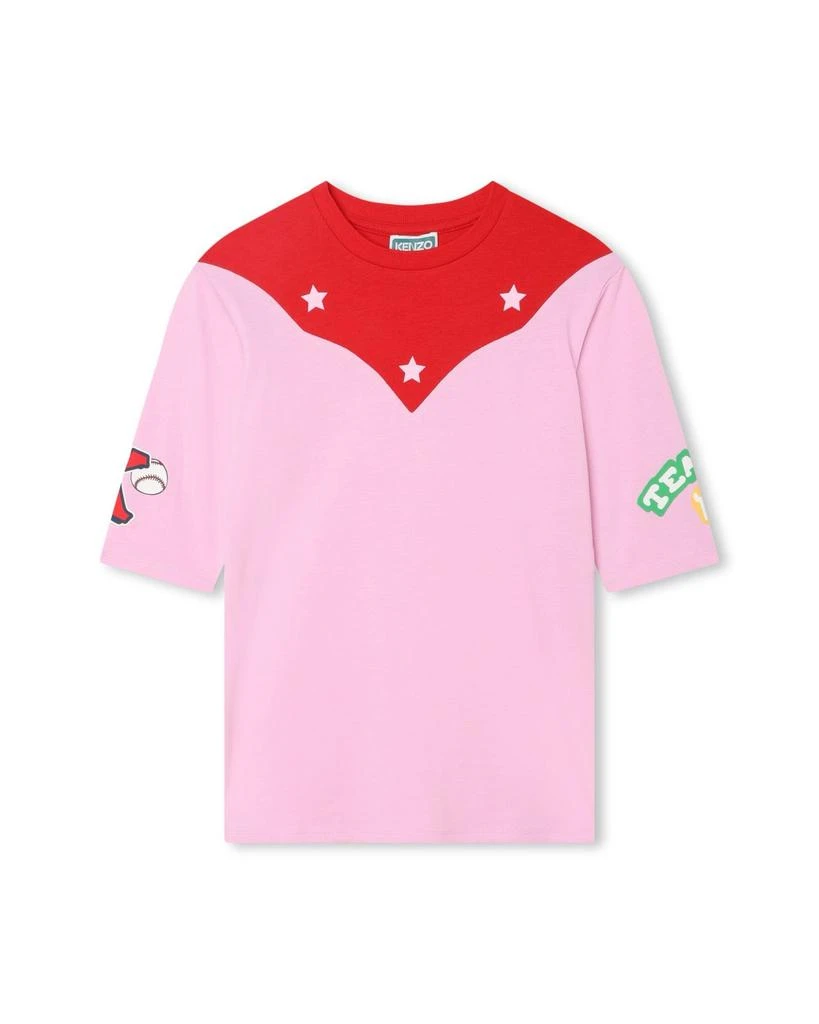 预计3周后发货 Kenzo Robe Magnolia - Enfant Fille - Kenzo Kids 1