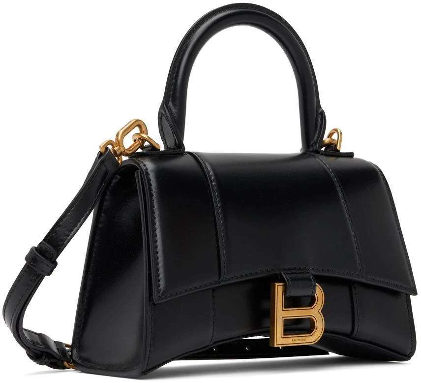 Balenciaga Black XS Hourglass Bag 2