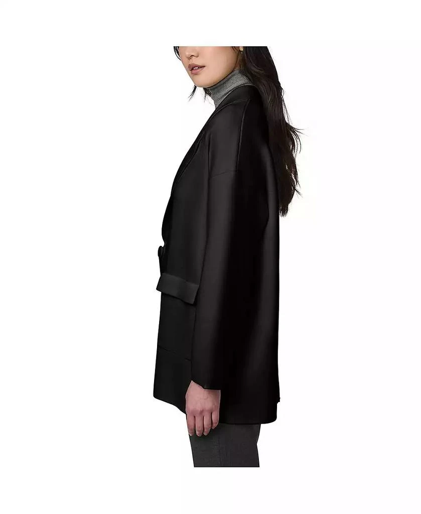 Bernardo Women's Knit Blazer with Patch Pockets 2