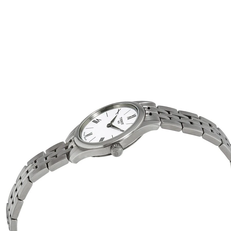Tissot Tradition Thin White Dial Ladies Watch T0630091101800 2