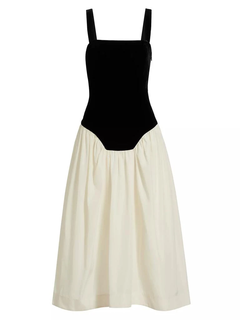 Rhode Georgina Two-Tone Dress 1