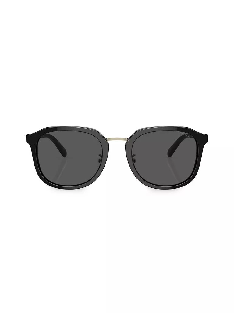 Coach 54MM Round Sunglasses 1
