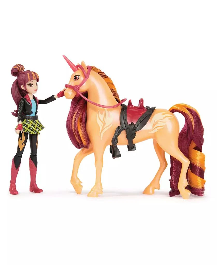 Unicorn Academy Valentina Cinder Set with 2 Riding Toys 1