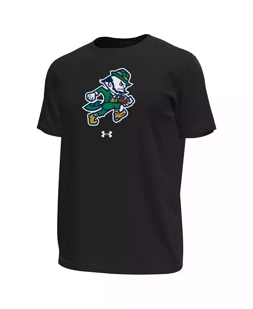 Under Armour Men's Black Notre Dame Fighting Irish Tech Stretch T-Shirt 3