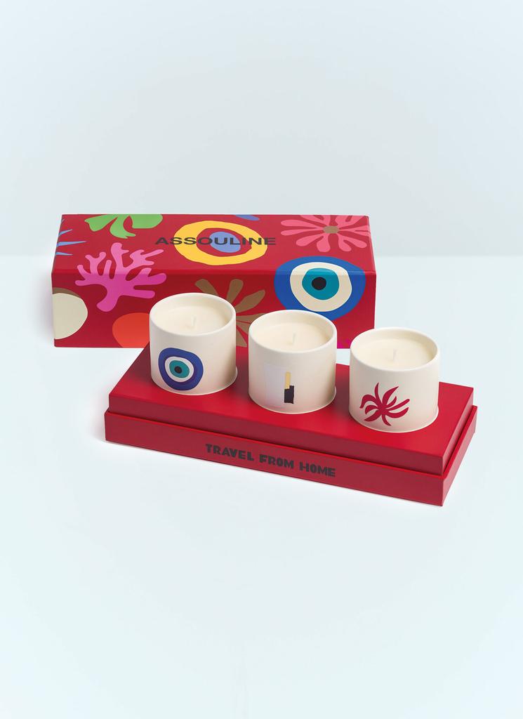 Assouline Mini Candles Travel Set From Home