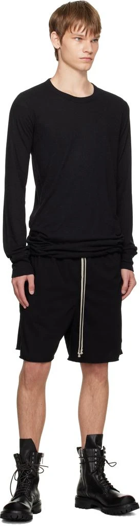 Rick Owens Black Concordians Army Low Boots 5