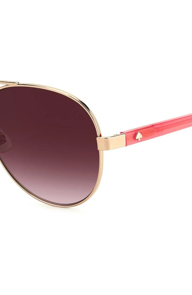 Kate Spade averie 58mm gradient aviator sunglasses 3