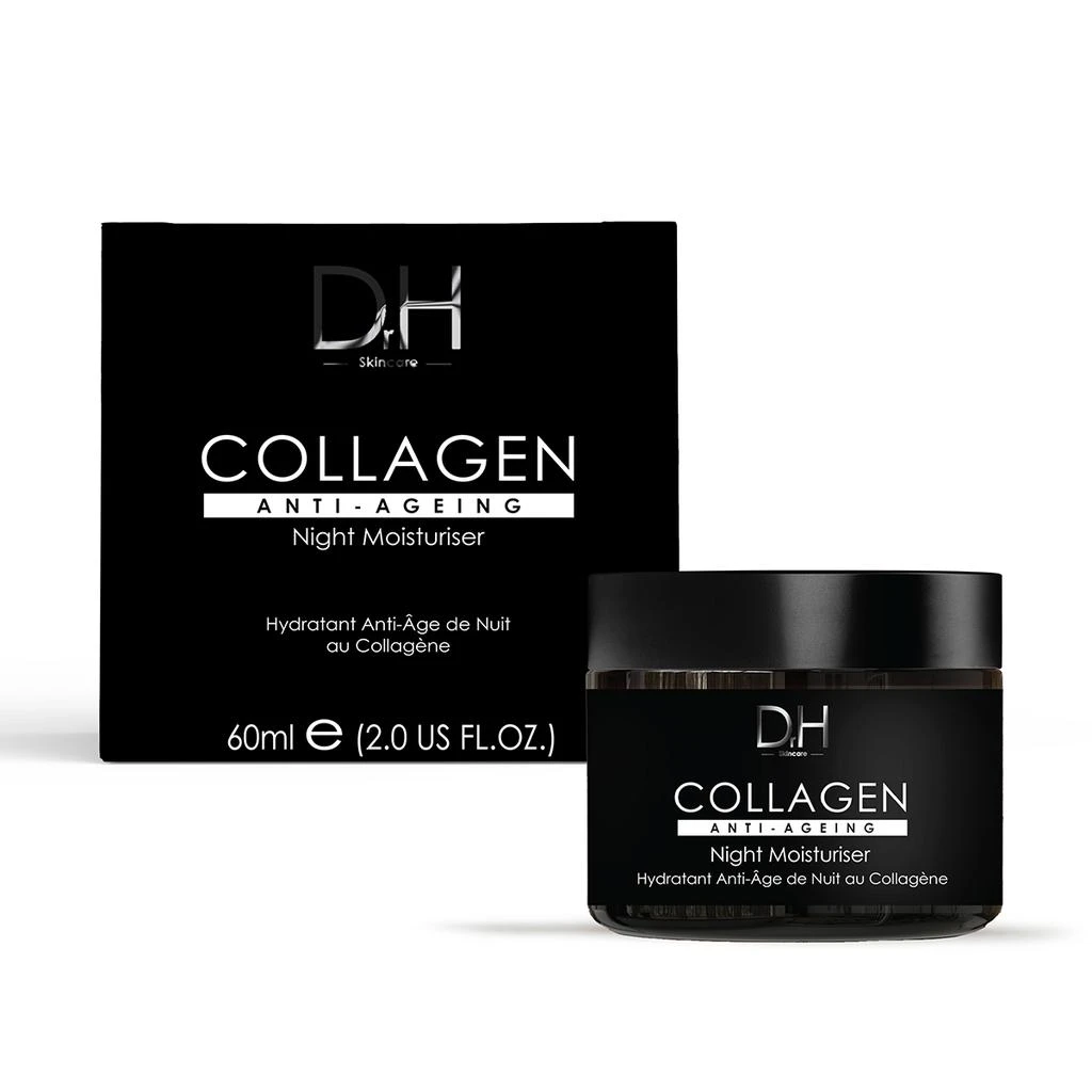 skinChemists Dr H Collagen Anti-Aging Night Moisturizer 2 fl oz 1