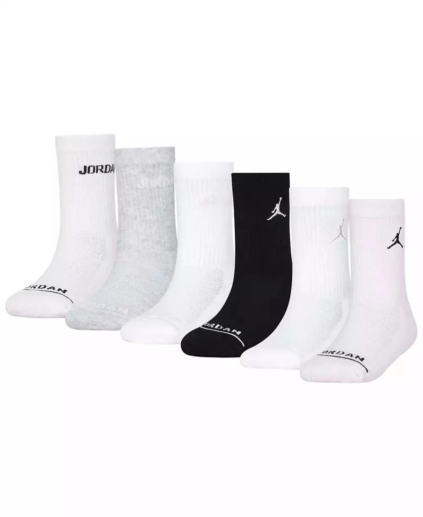 Jordan Big Girls 6-Pack Legend Crew Socks