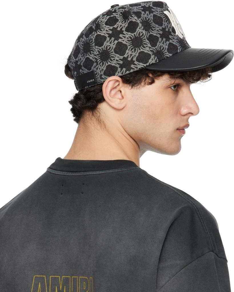 AMIRI Black 'MA' Quad Denim Cap 3