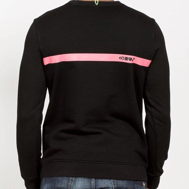 Konus Men's Community French Terry Crew Sweatshirt In Black 2