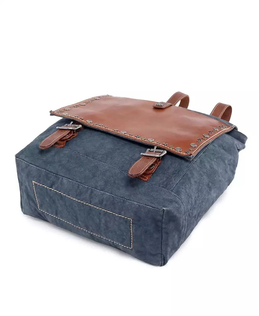 OLD TREND Women's Cotton Canvas Knox Tie-dyed Backpack 7