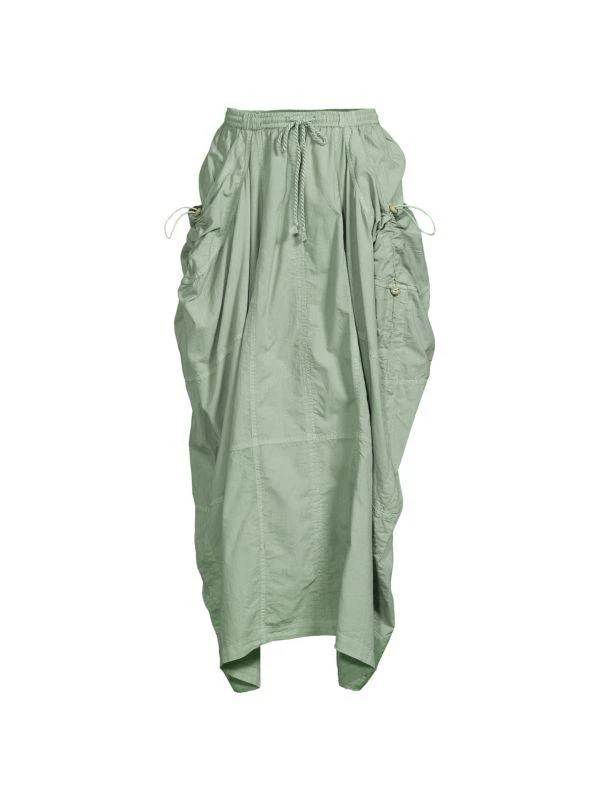Free People Jilly Solid Maxi Skirt 3