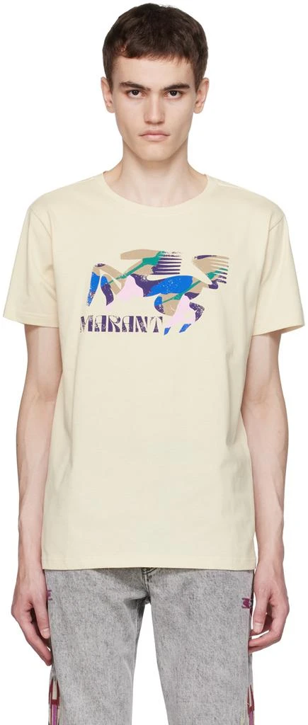 Isabel Marant Beige Zafferh T-Shirt 1