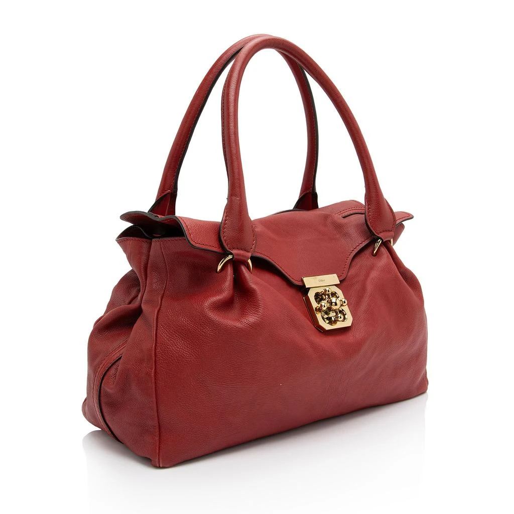 Chloé Leather Elsie E/W Satchel 2