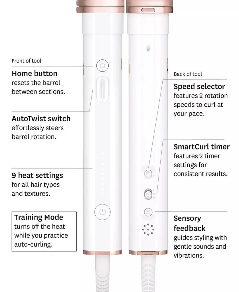 T3 CurlWrap 1.25" Automatic Rotating Curling Iron with Long Barrel 7