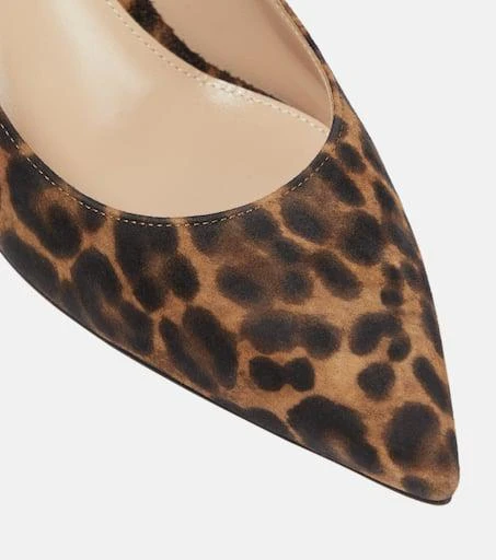Gianvito Rossi Gianvito 70 leopard-print suede pumps 6