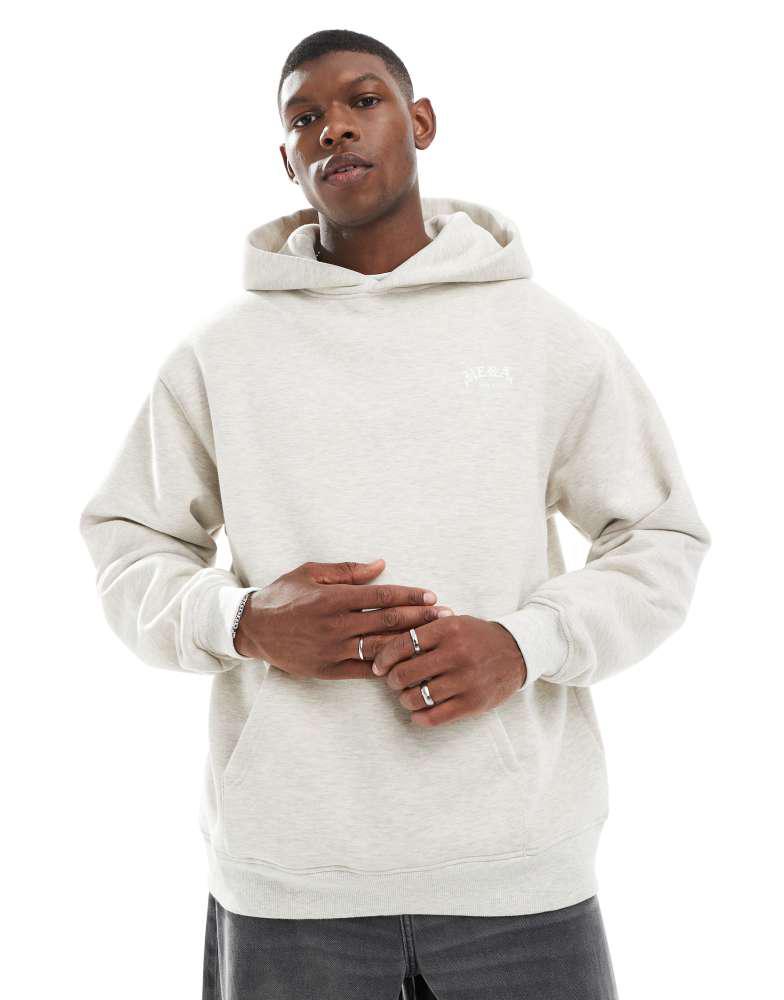 HERA Hera Mens vortex hoodie in oatmeal marl