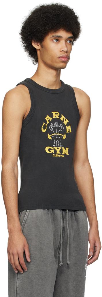 Carne Bollente Black 'Carne Gym' Tank Top