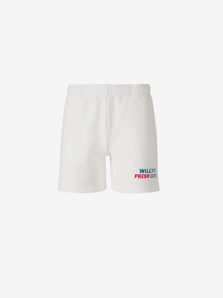 Willy Chavarria Willy Chavarria Bermuda Logo Sweatshorts 1
