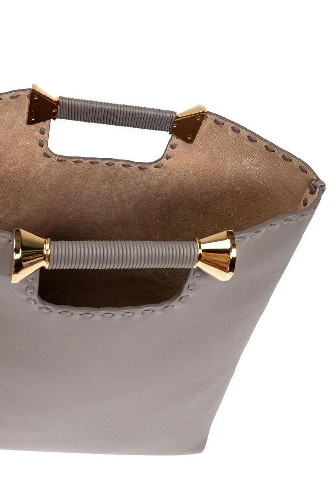 Alaïa Alaïa Bobine Logo Stamp Tote Bag 4