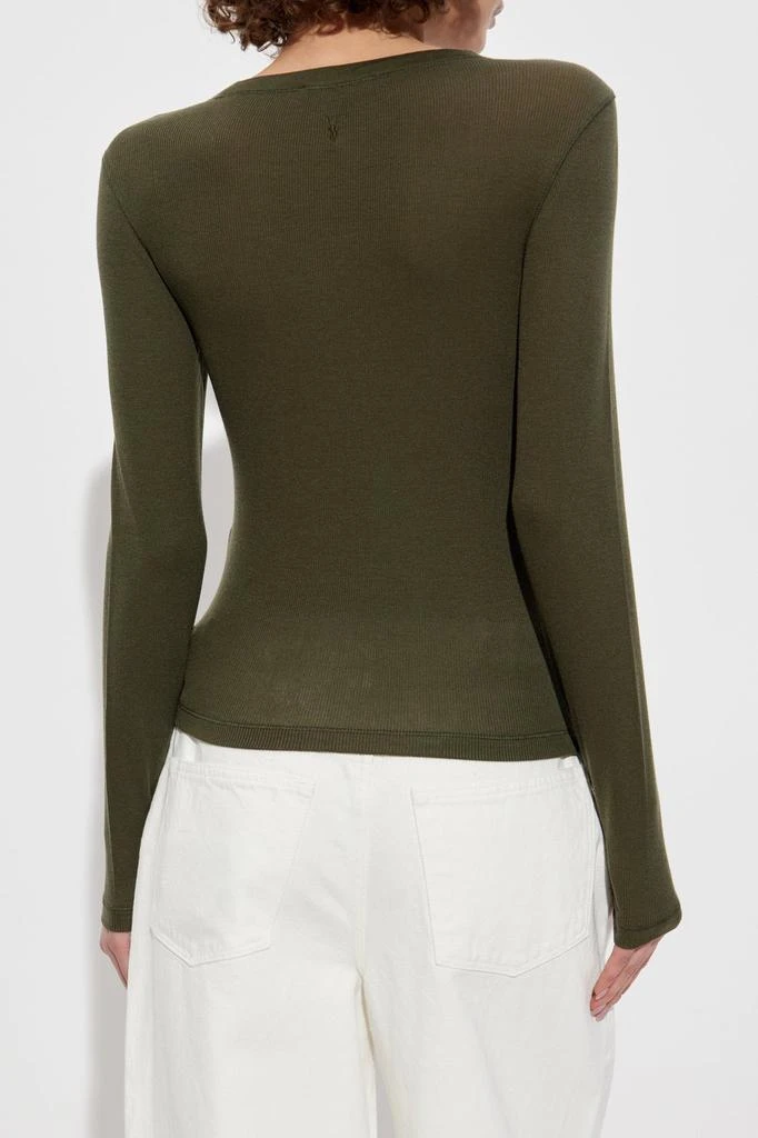 ALL SAINTS Allsaints Fitted Ribbed Knit Top 4