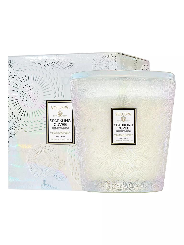 Voluspa Sparkling Cuvée 3-Wick Hearth Candle