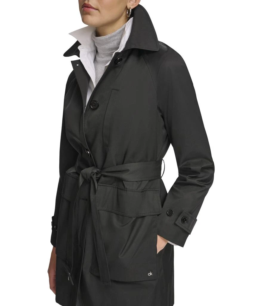 Calvin Klein Belted Rain Jacket 2