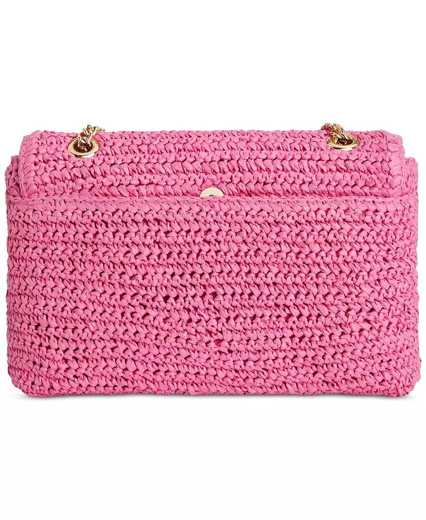 Ajae Soft Crochet Straw Medium Studded Shoulder Bag, Created for Macy's Ajae Soft Crochet Straw Medium Studded Shoulder Bag, Created for Macy's