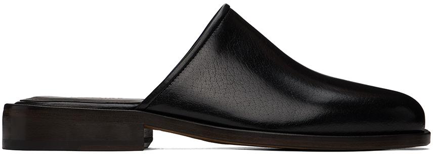 ★*i様 Bit Square-Toe Mules バニラ 38 New Color] Bit Square-Toe Mules