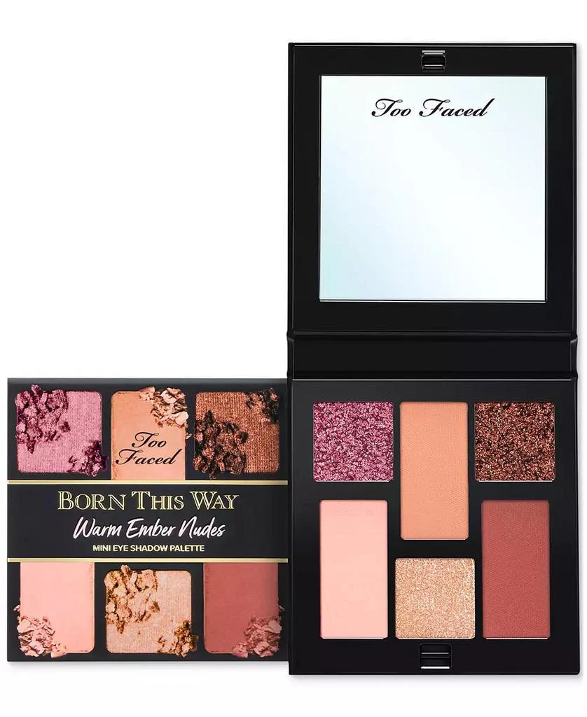 Too Faced Born This Way Warm-Tone Mini Neutral Eye Shadow Palette 1