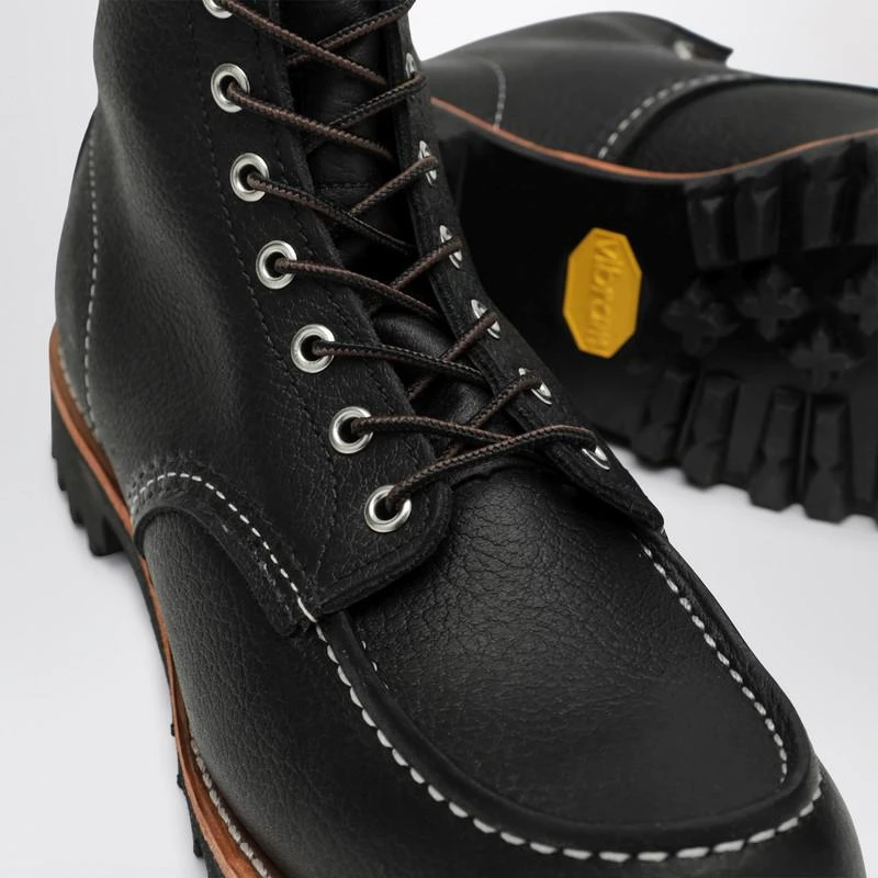 Red Wing Roughneck Derby in Black Leather 5