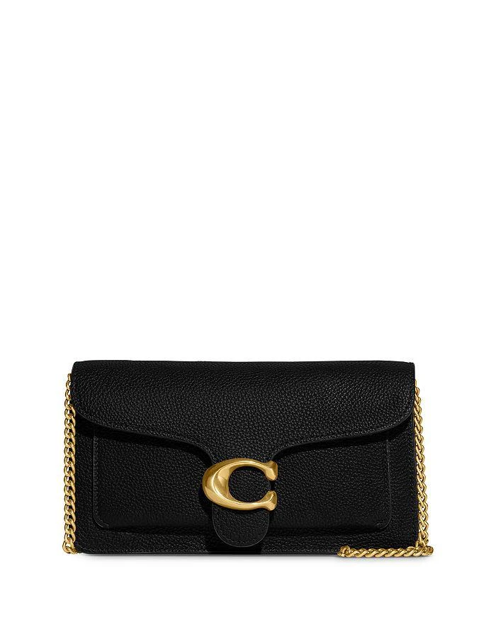 Coach Tabby Chain Small Leather Clutch 4
