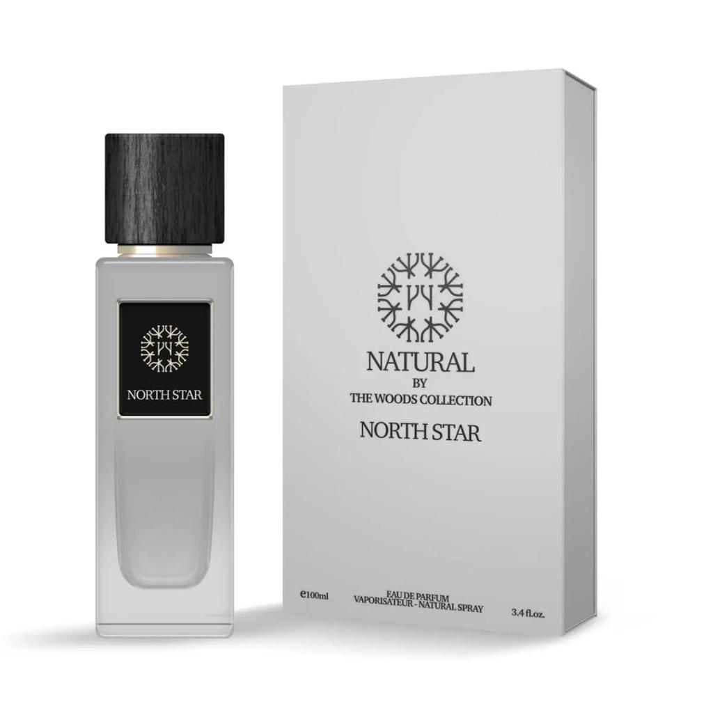 THE WOODS COLLECTION 100 ml Natural North Star Unisex Eau De Parfum Spray with Mini Refillable Spray