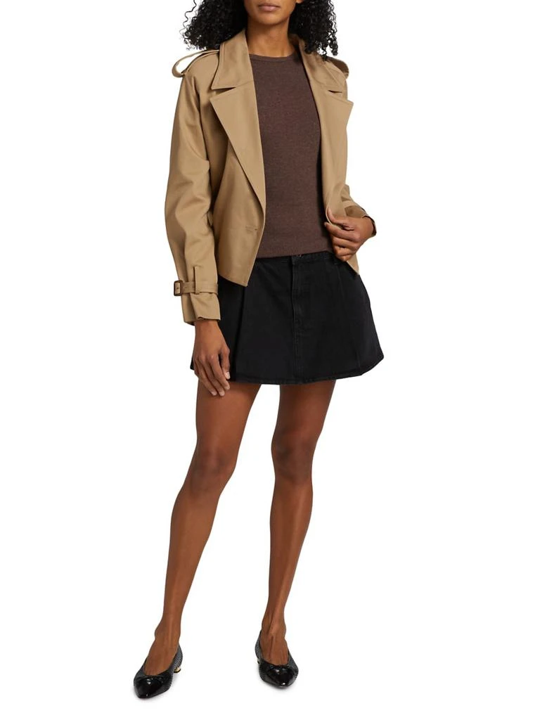 FRAME The Swing Trench Cotton Jacket 2