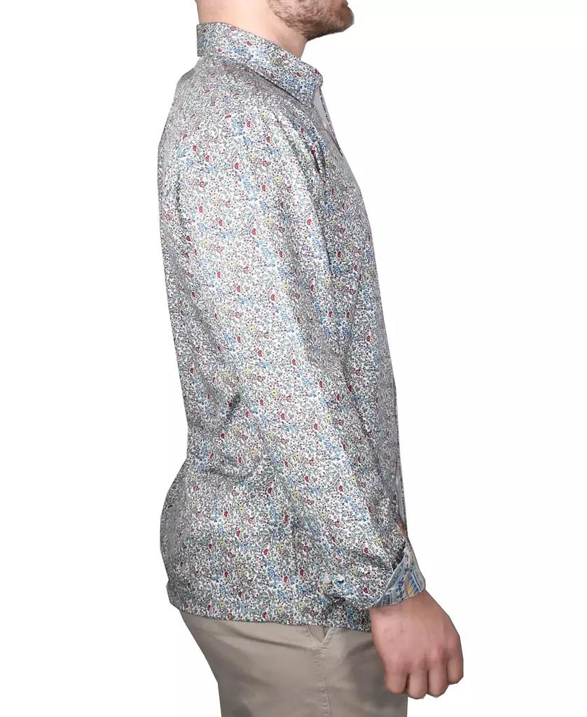 Vintage 1946 Men's Printed Long-Sleeve Woven Shirt 3