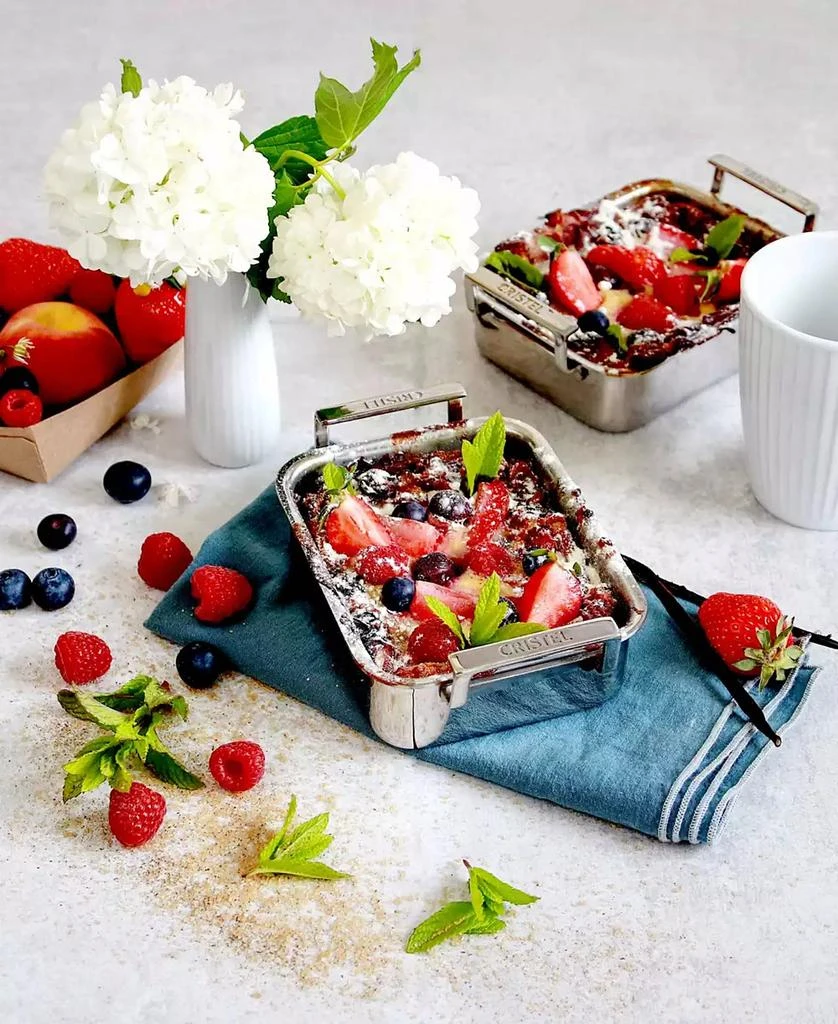 Cristel 3-Ply Stainless Steel Mini Roaster 4