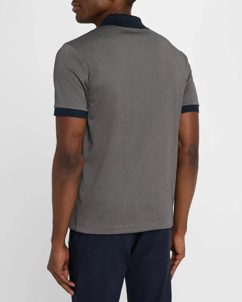 Theory Theory - Geometric Jacquard Polo Shirt 2