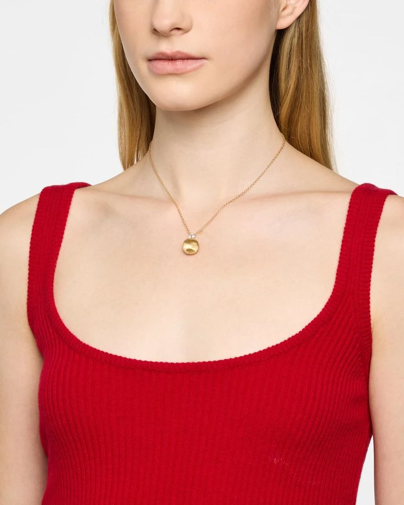 Marco Bicego 18K Yellow Gold Pendant Necklace with Diamonds 2