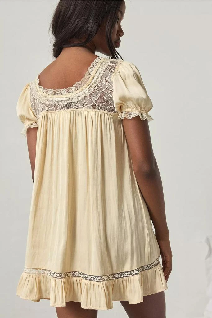 Out From Under Out From Under Juniper Satin Lace Trim Sleep Dress 4