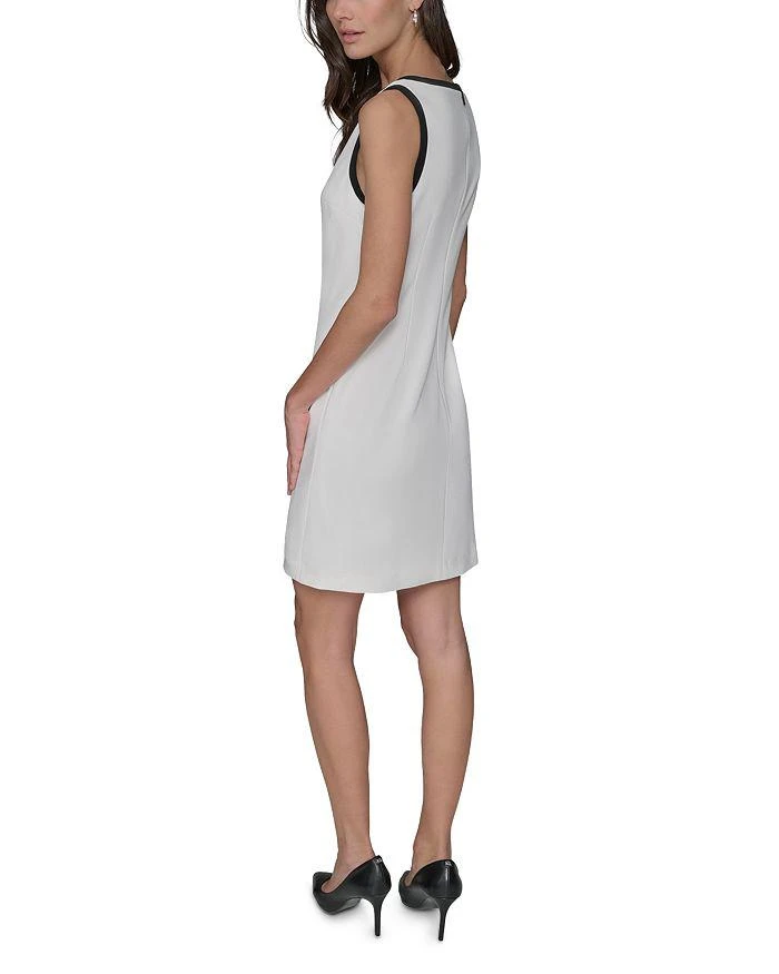 Karl Lagerfeld Paris Split V Neck Sleeveless Dress 3