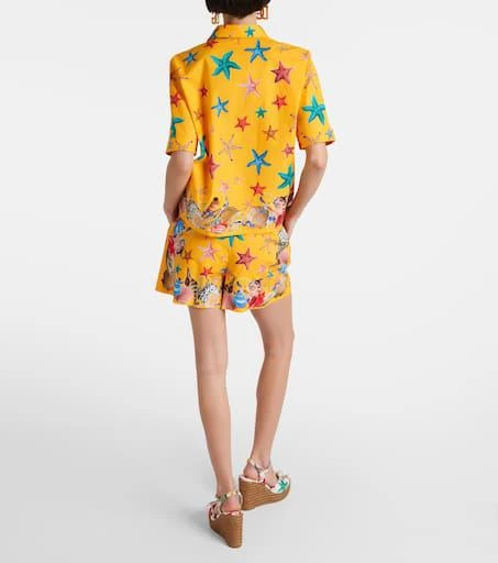 Dolce 
Gabbana Capri printed cotton shirt 3