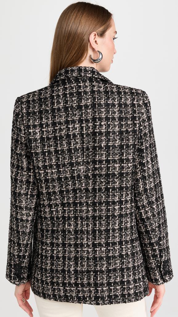 ANINE BING Madeleine Tweed Blazer