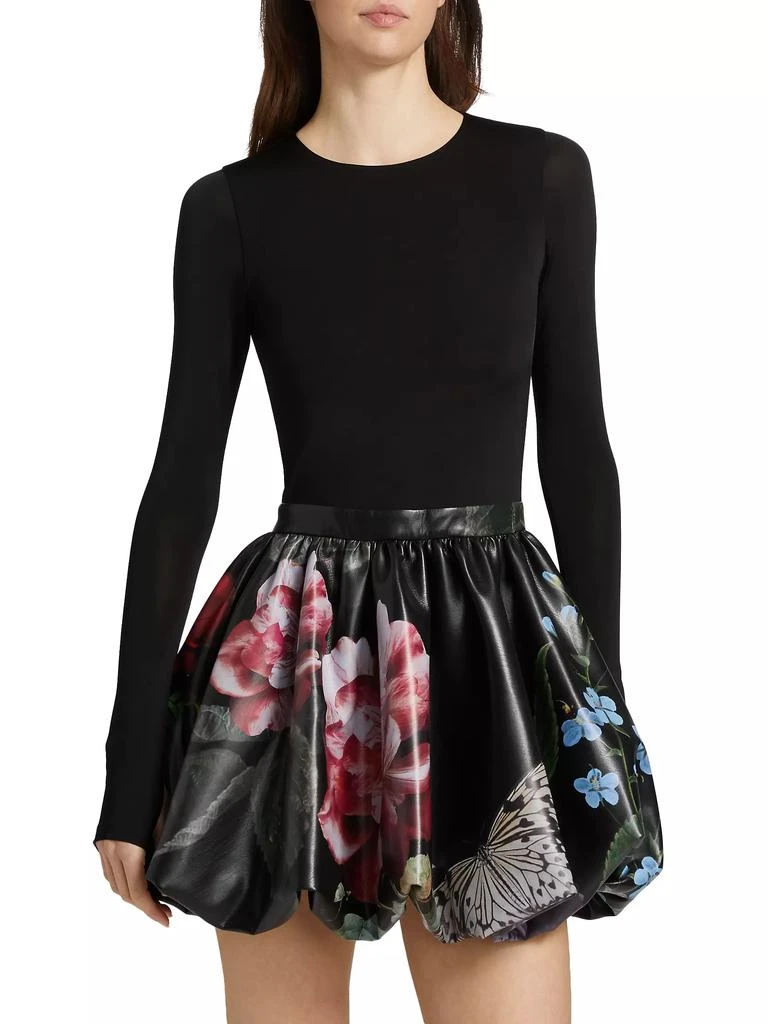 Alice + Olivia Chara Floral Bubble Minidress 3